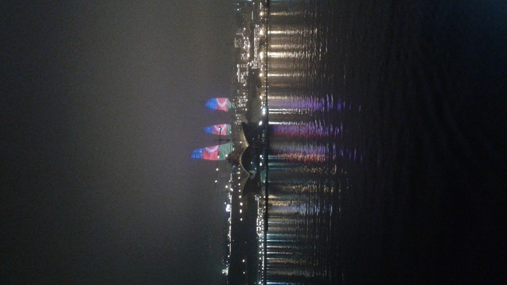 denizin tam ortasından. Baku