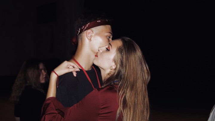 Couple dancing