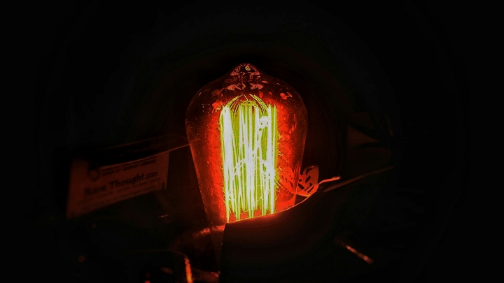 filament of a bulb