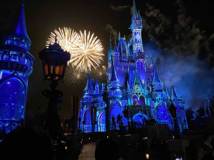 Disney world’s Cinderella’s castle