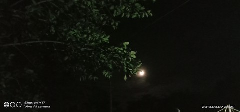 at noght
