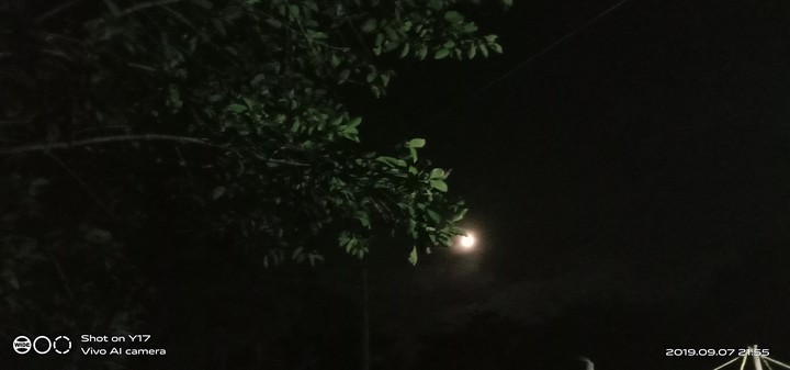 at noght