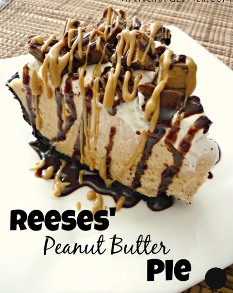 Reesses' Peanut Butter Pie (Directions and Ingredients below