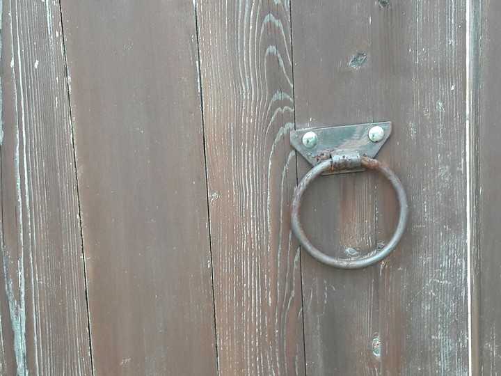 door is closed...