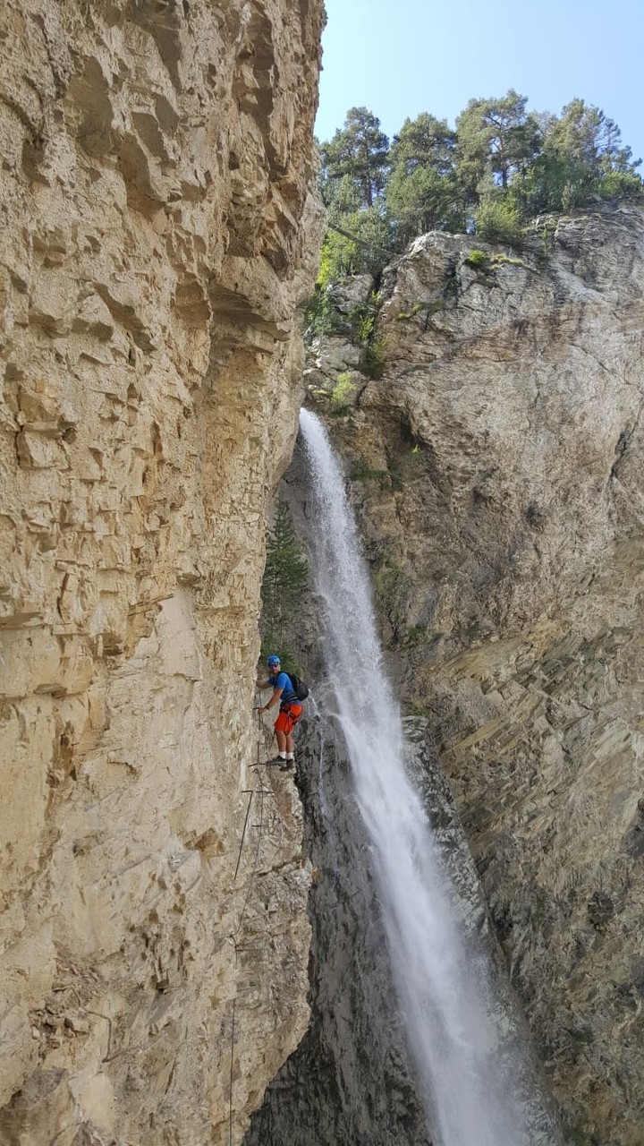 Via ferrata in France