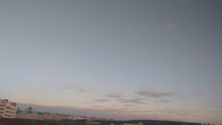 небо