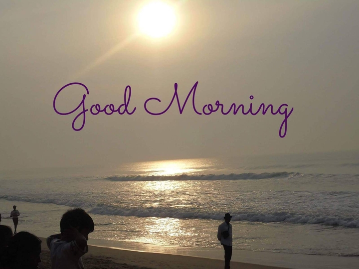 A loveliest morning at Puri Sea Beach