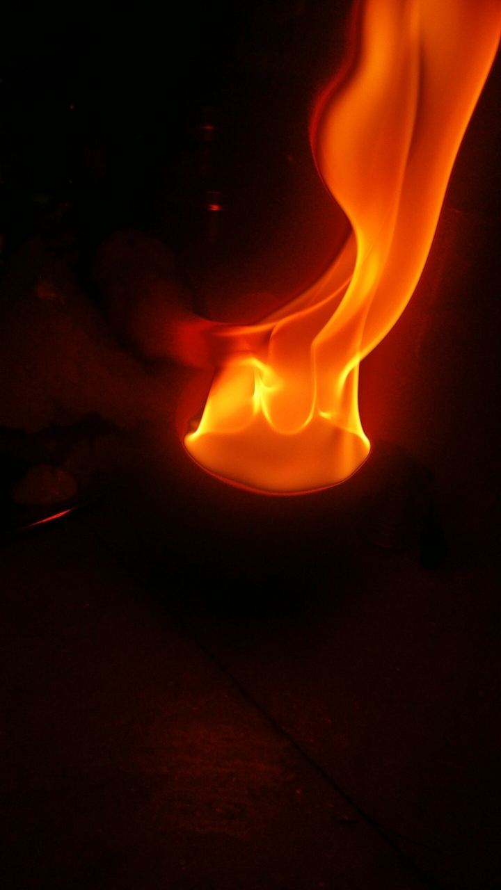 Flame up