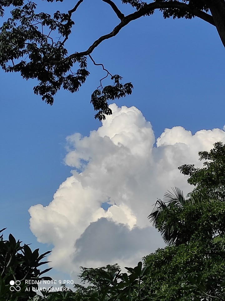 a window in the clouds