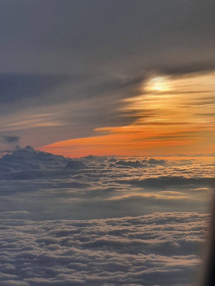 sunset in the sky-2