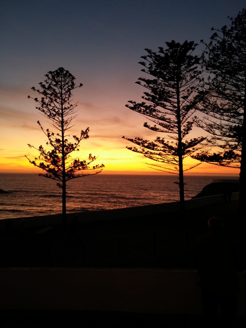 Por do sol