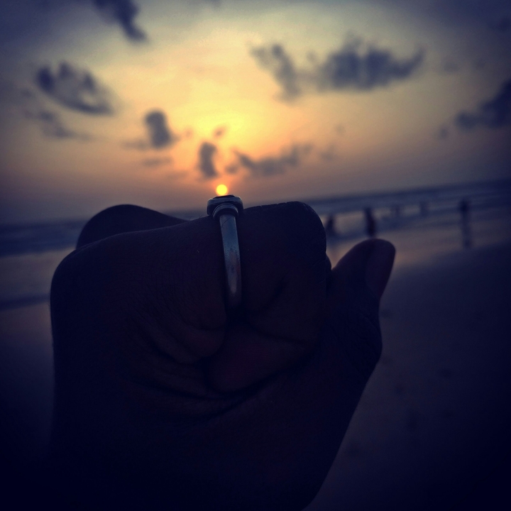 ring and sun
