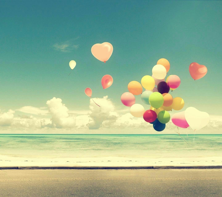 Ballons dans l'air