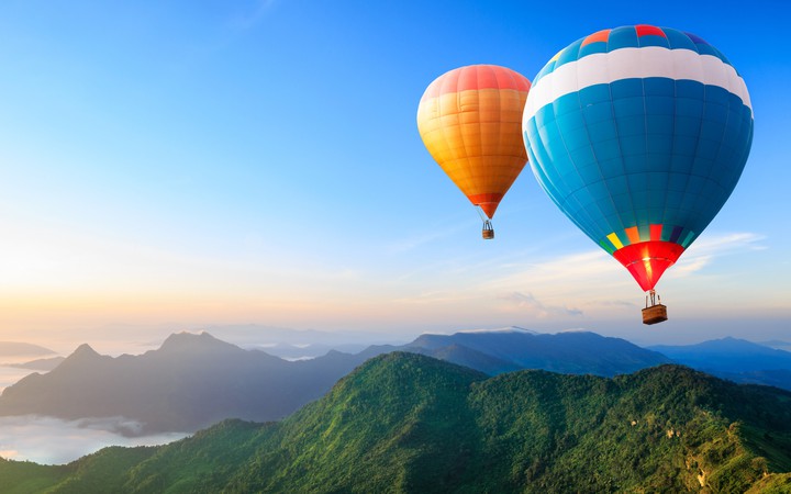 Hot Air Balloons 4K
