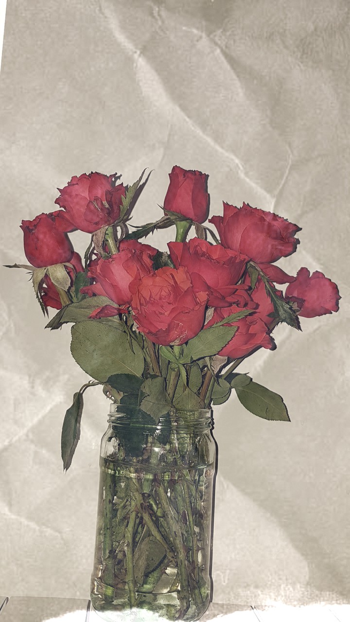 flower paper print.