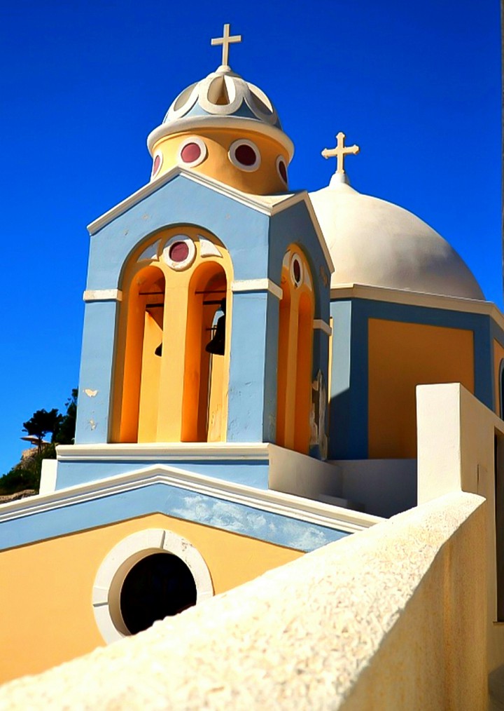 Church Fira Greece
