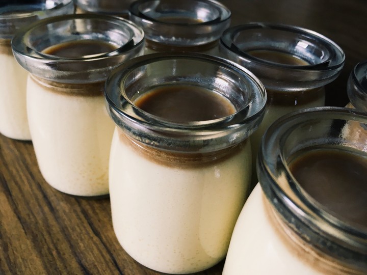 Egg Pudding With Vietnamese Coffee