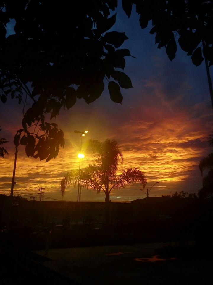 Por do sol