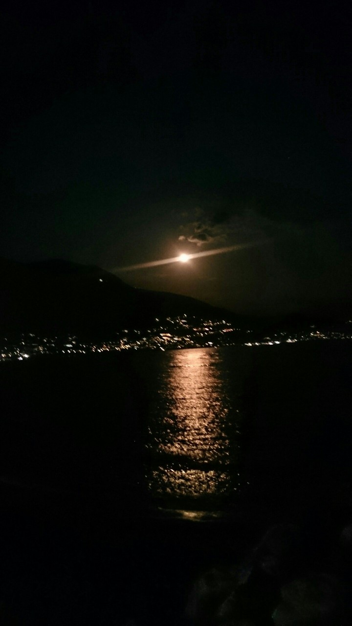 Full moon in Kalamata
