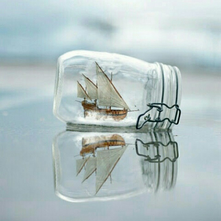 el pequeño barco