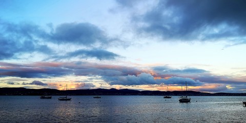 夕阳西下