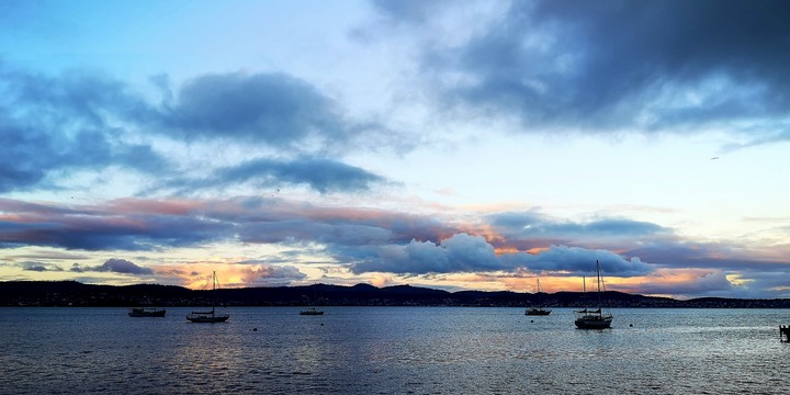 夕阳西下