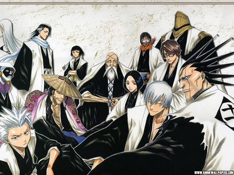 capitães bleach