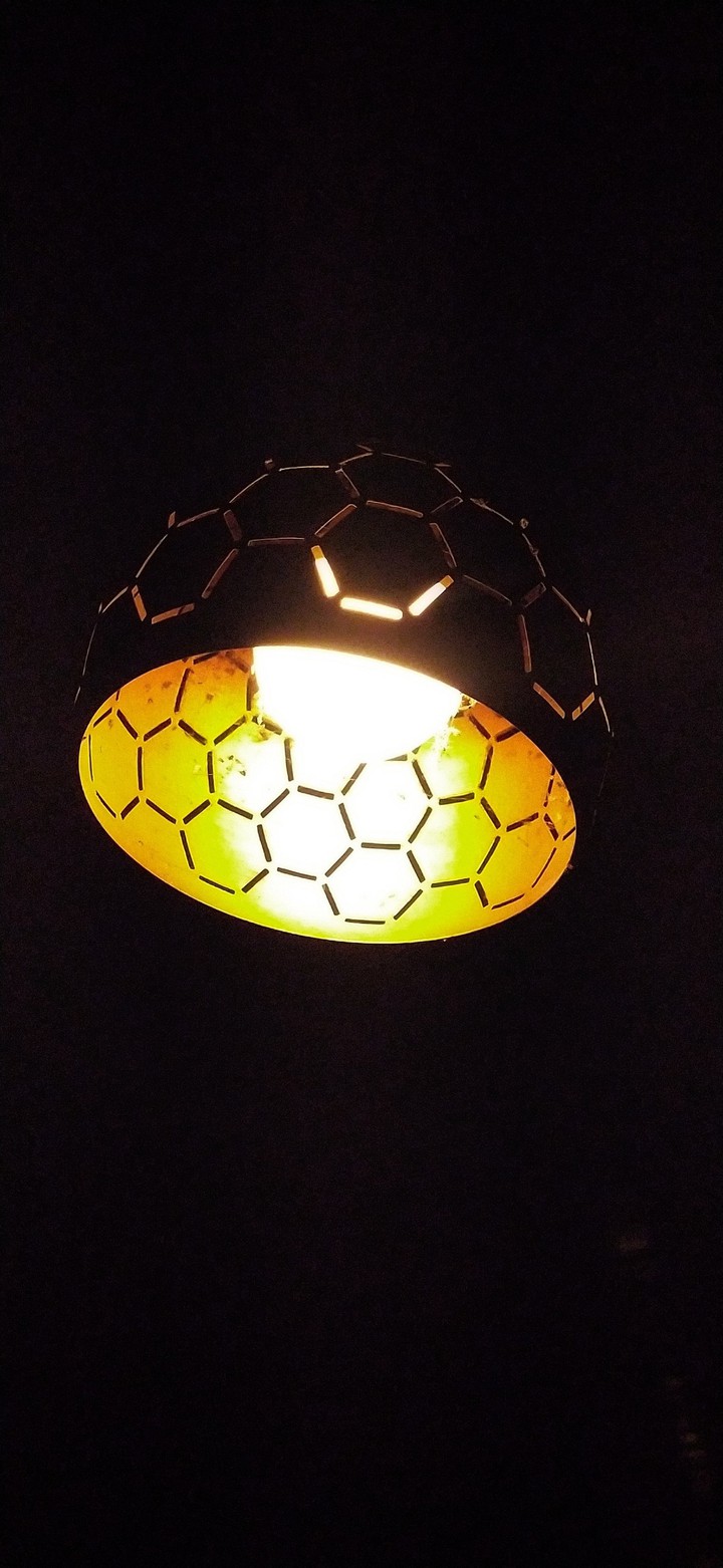 yellow lamp