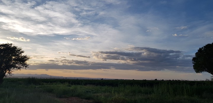 sin filtro atardecer al natural