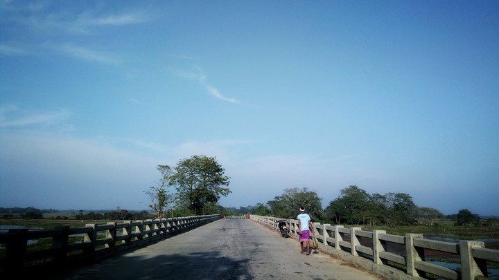 the end of the road.
