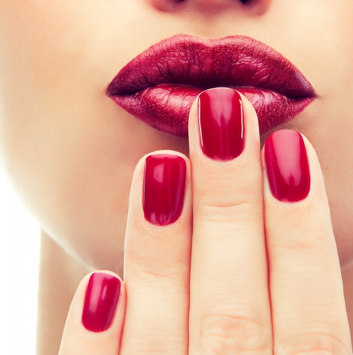 ~ Red nails