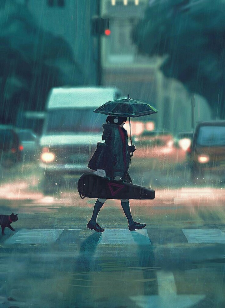 it rainny