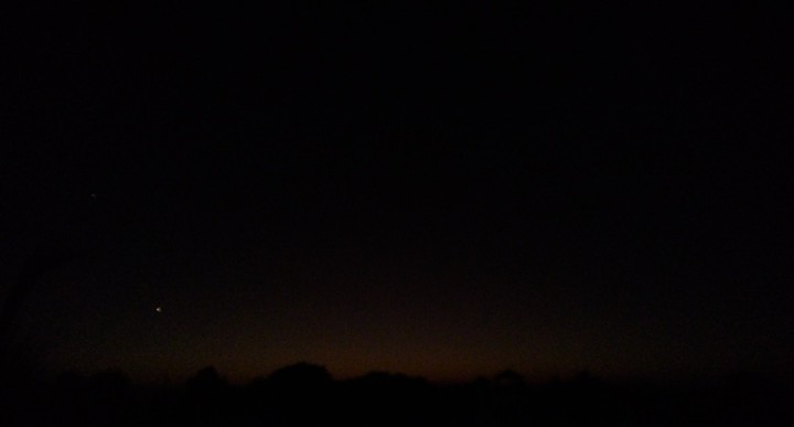 Black sky