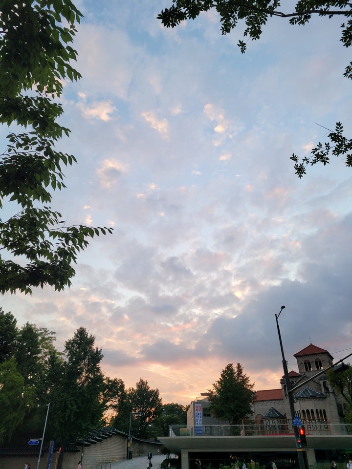 Sunset of Seoul