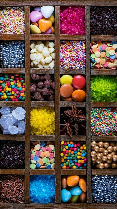 רקעים candy, dessert