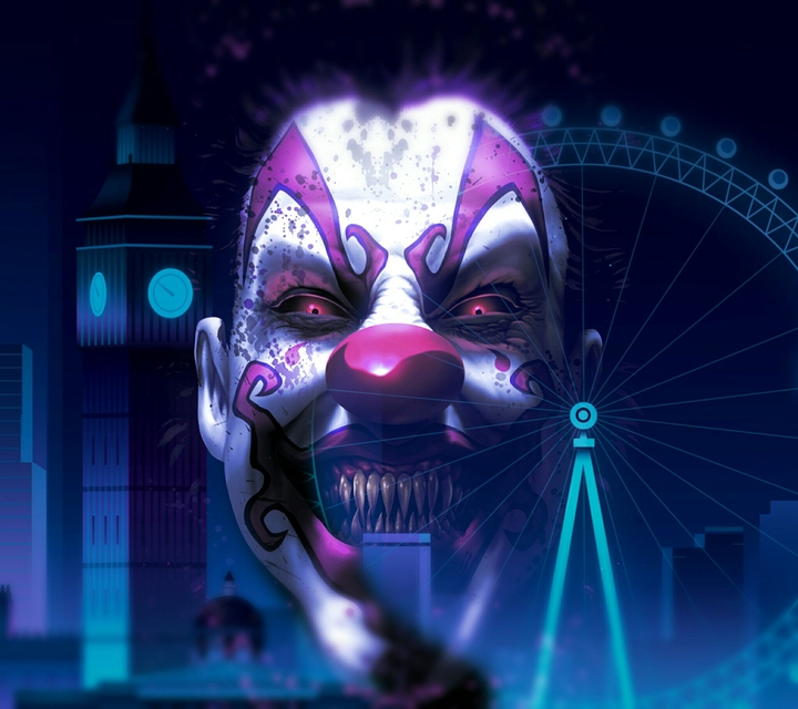 Halloween clown
