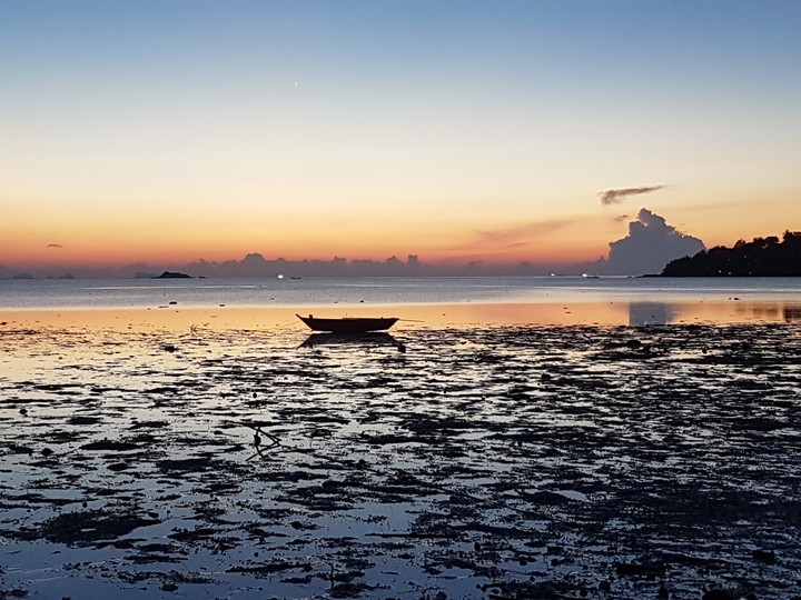 Couché de soleil en Thaïlande