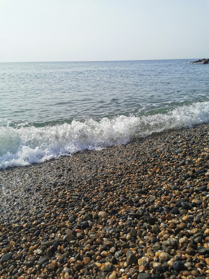 Sea pebbles