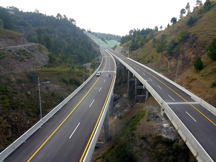 Hi way in Pakistan