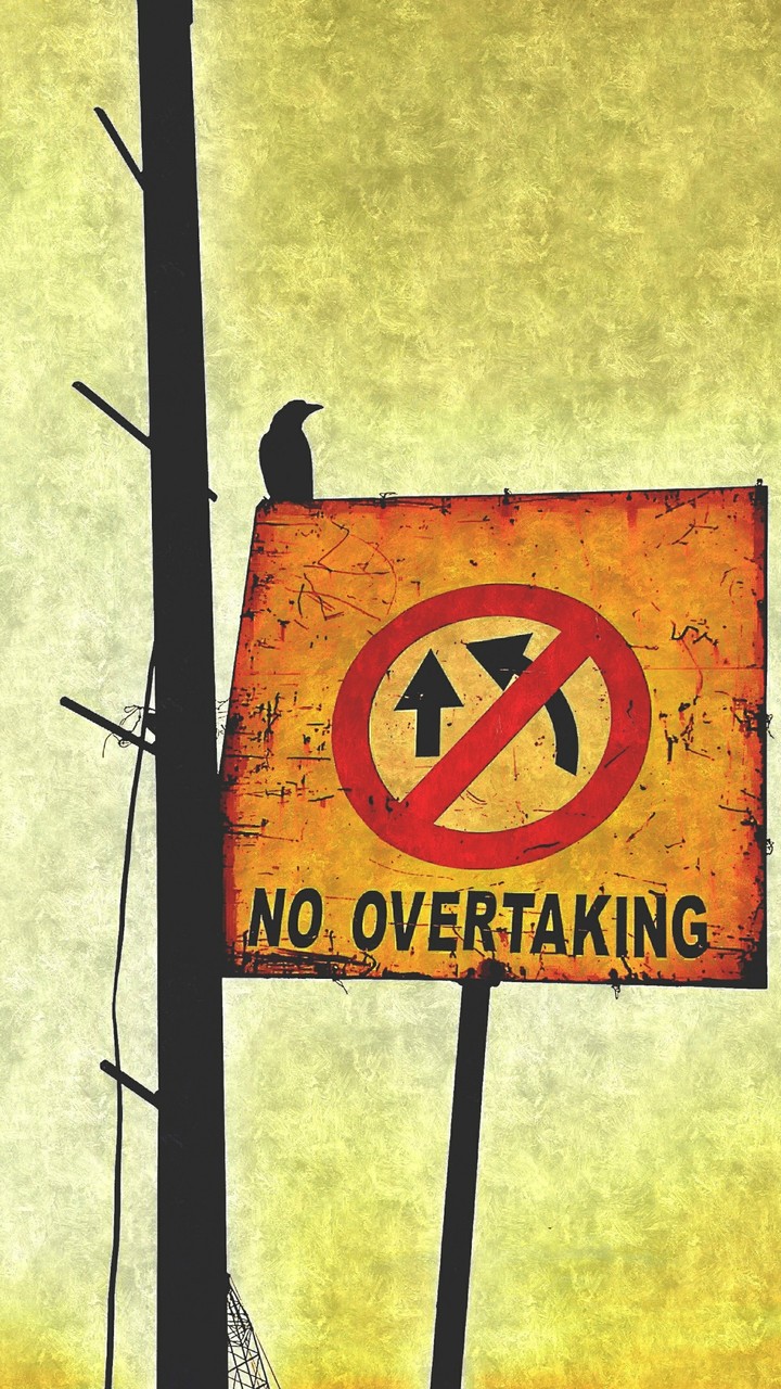 no overtaking plz..!