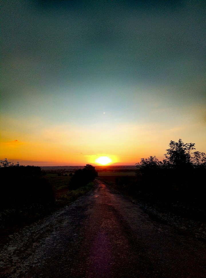 moon and sun