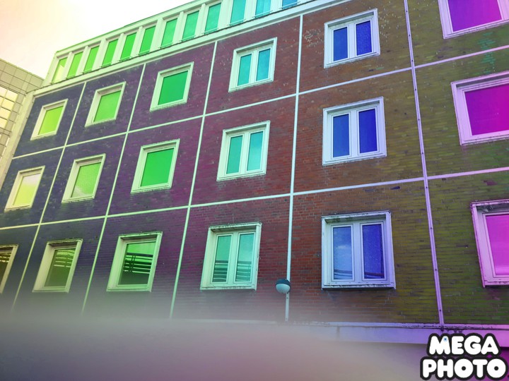 bunte Fenster