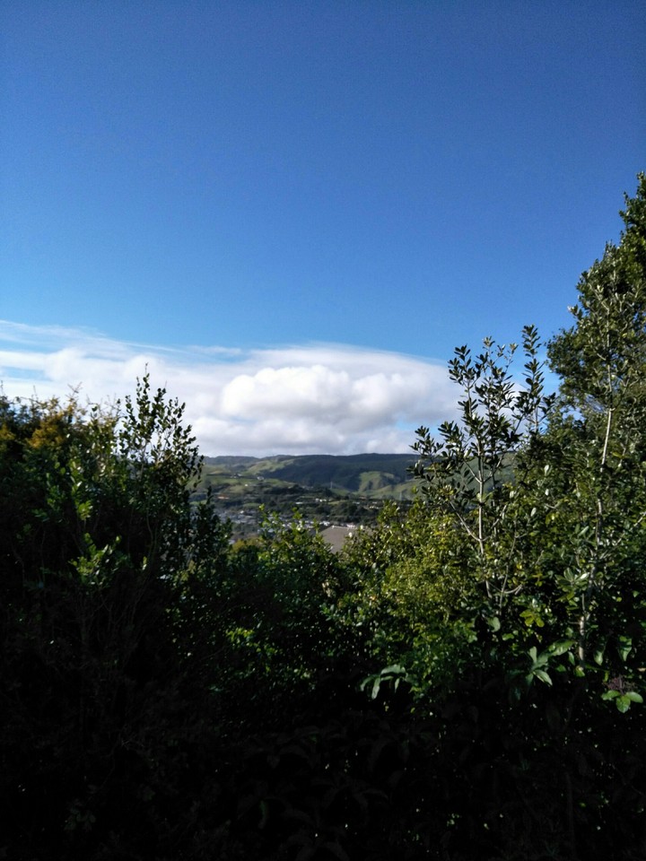 Sky over city
