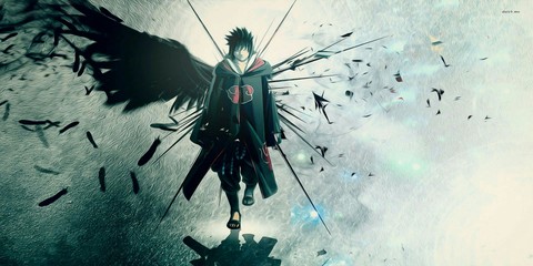 sasuke falen Angel
