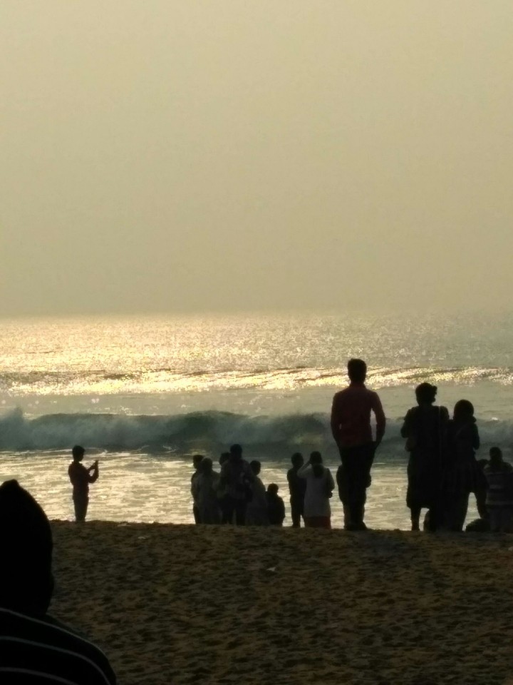 Golden beach
