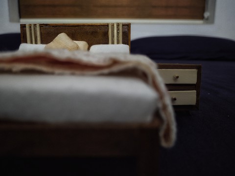 Bed & Drawer