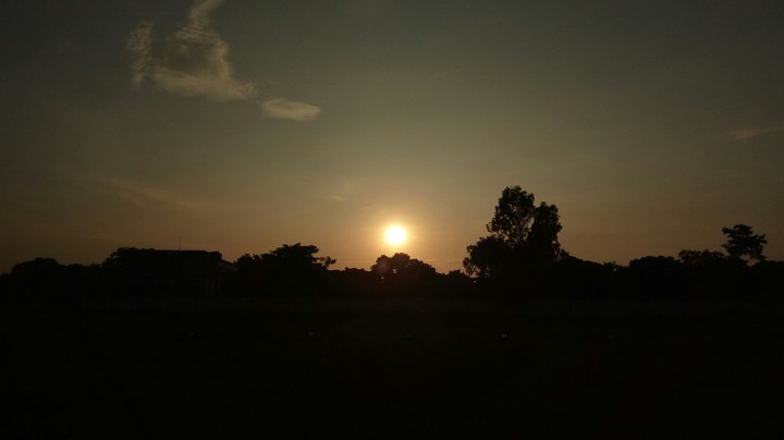 sun set