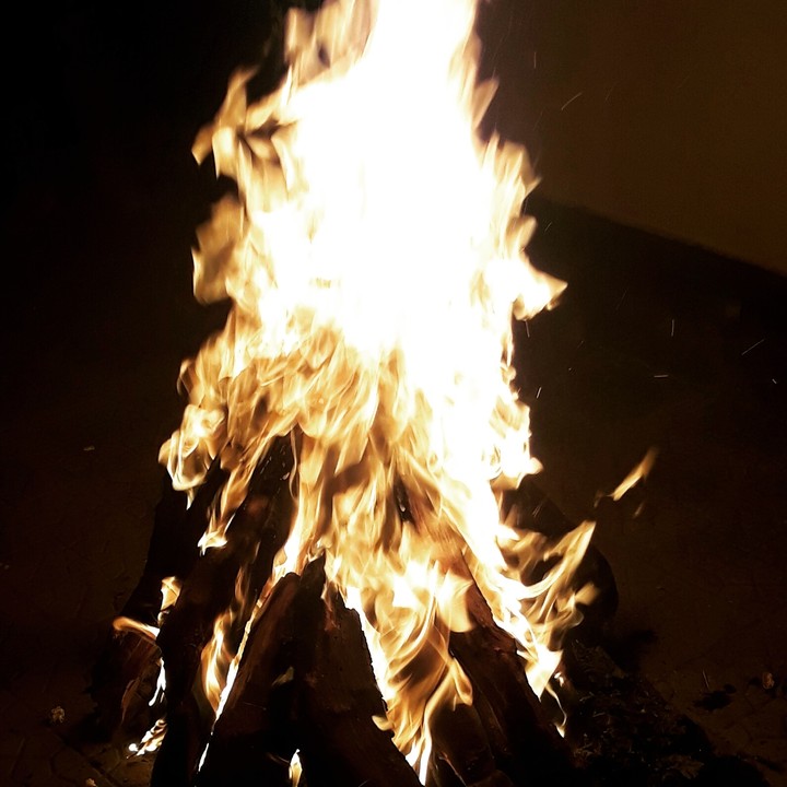 fire in the eyes