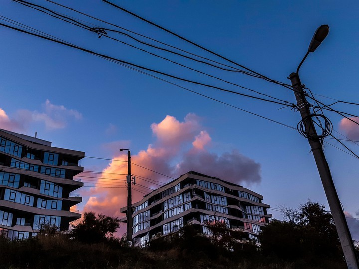 Sunset in Odessa