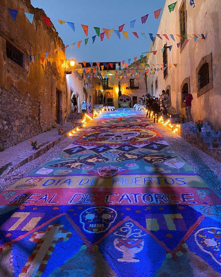 real de catorce, día de muertos Mexico